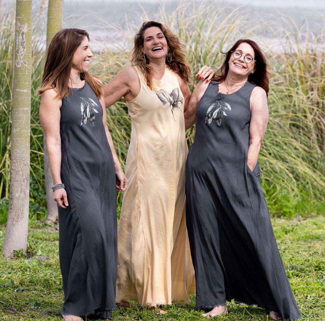 Nature-Inspired Maxi Dress