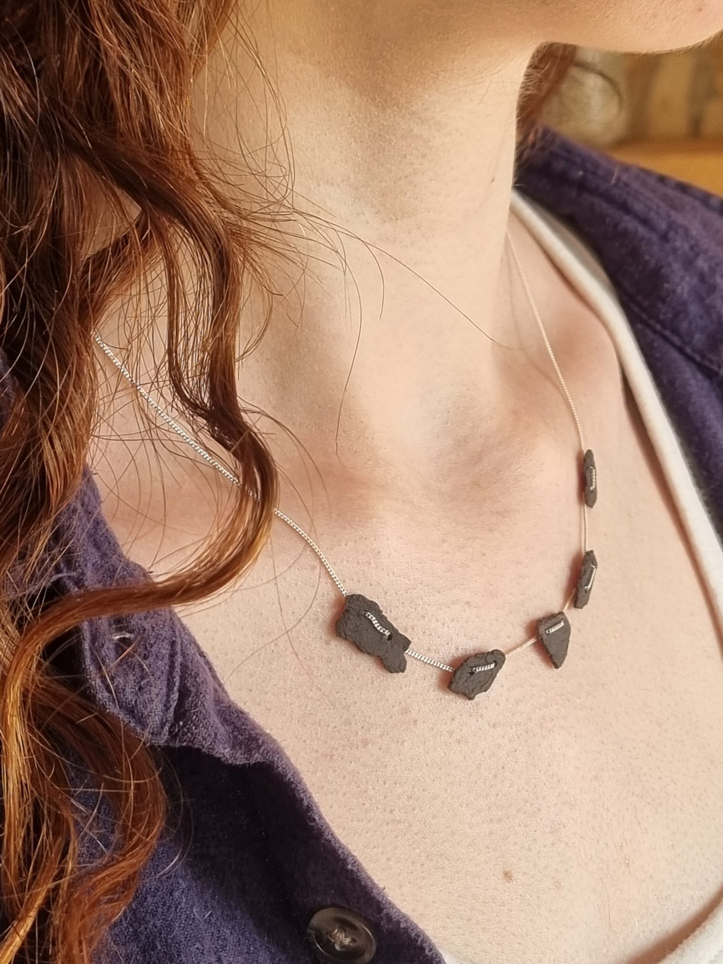 Clay Tapestry Necklace