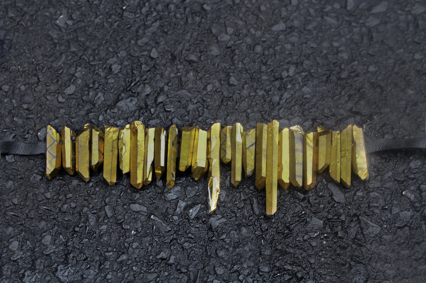 Crystal Quartz Spike Bracelet