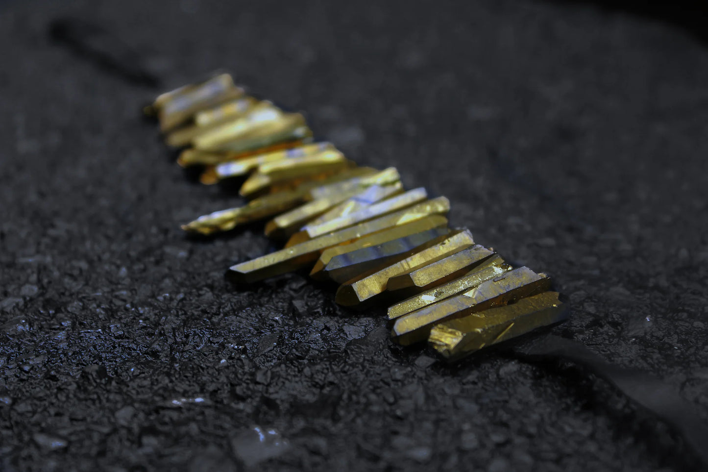 Crystal Quartz Spike Bracelet