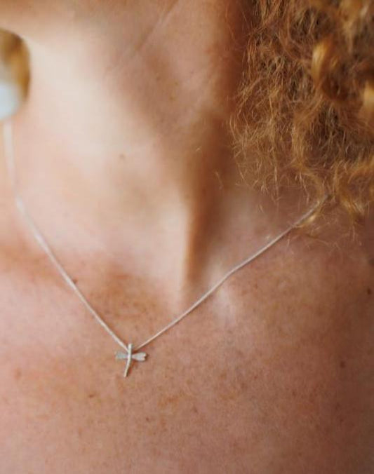 Delicate Dragonfly Necklace