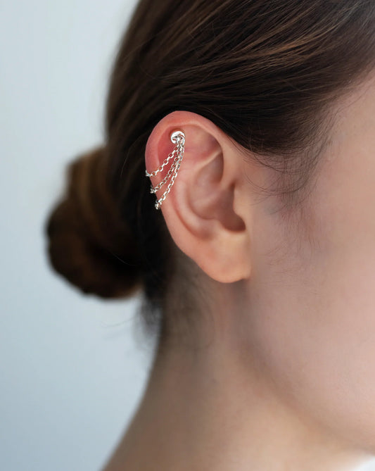 Magnetic Chain Ear Cuffs