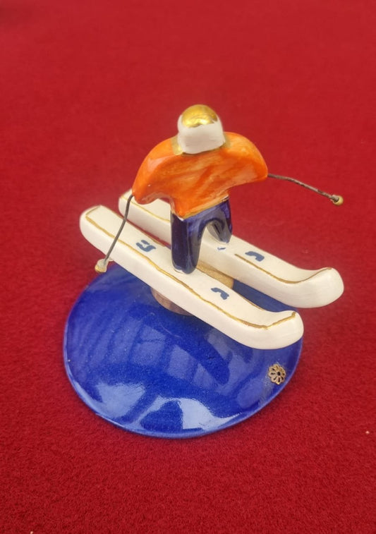 Skiing Vacation Hanukkah Dreidel