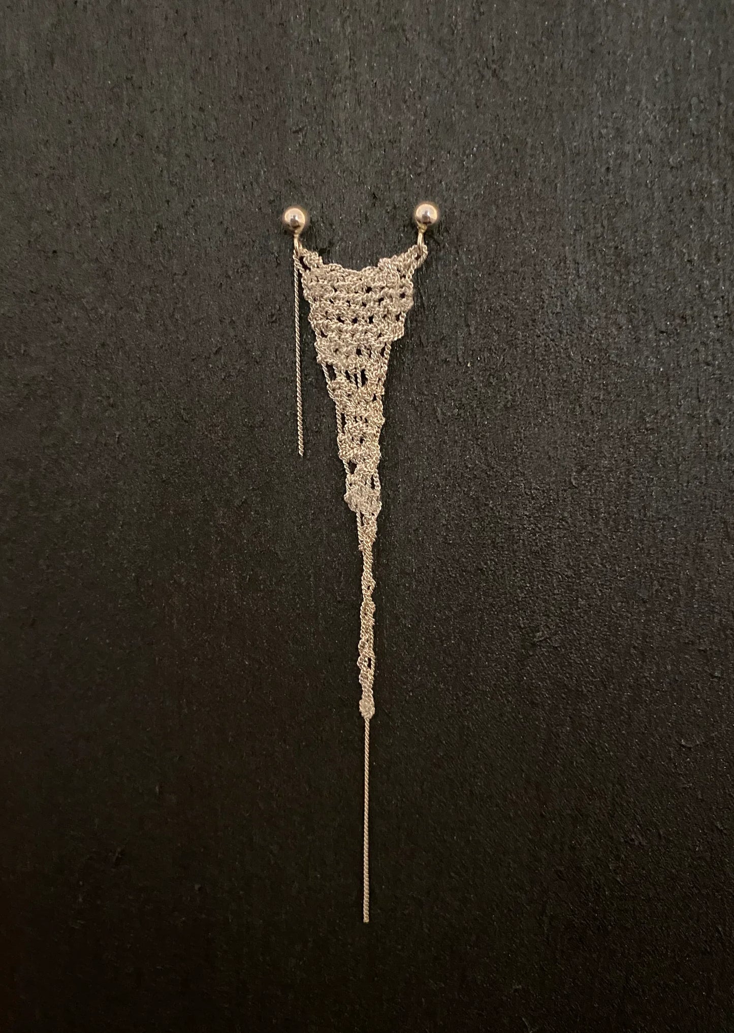 Tango Crochet Chain Earrings