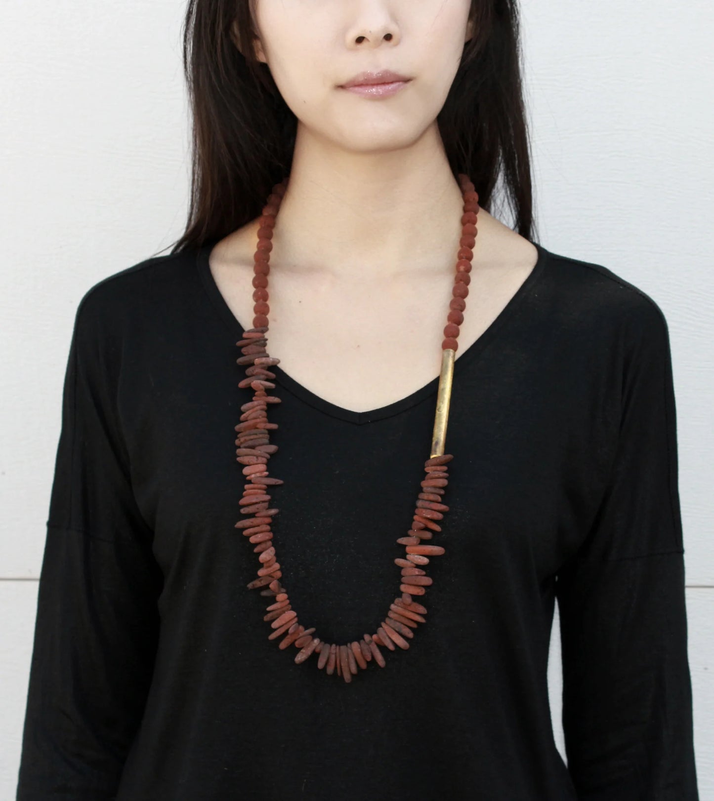 Volcanic Lava Rock Necklace