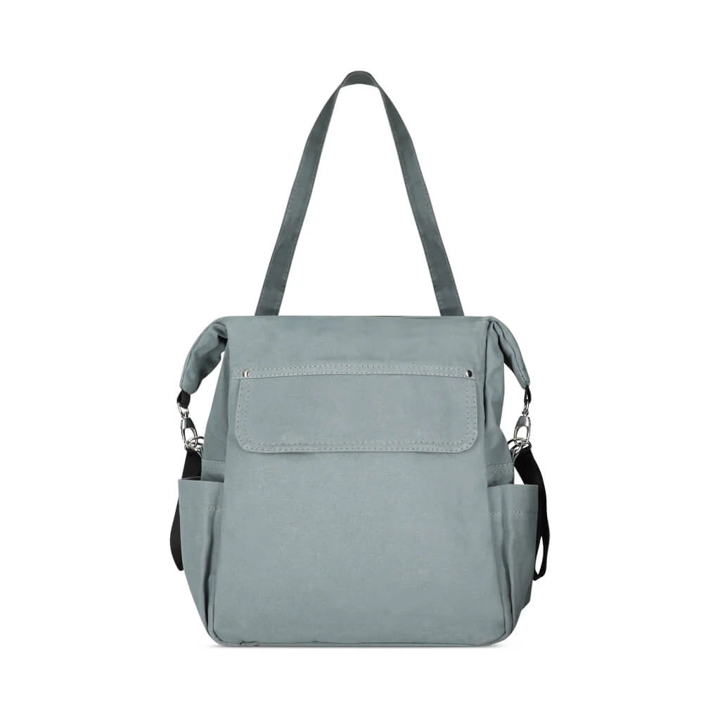 Waxed Canvas Diaper Bag Backpack