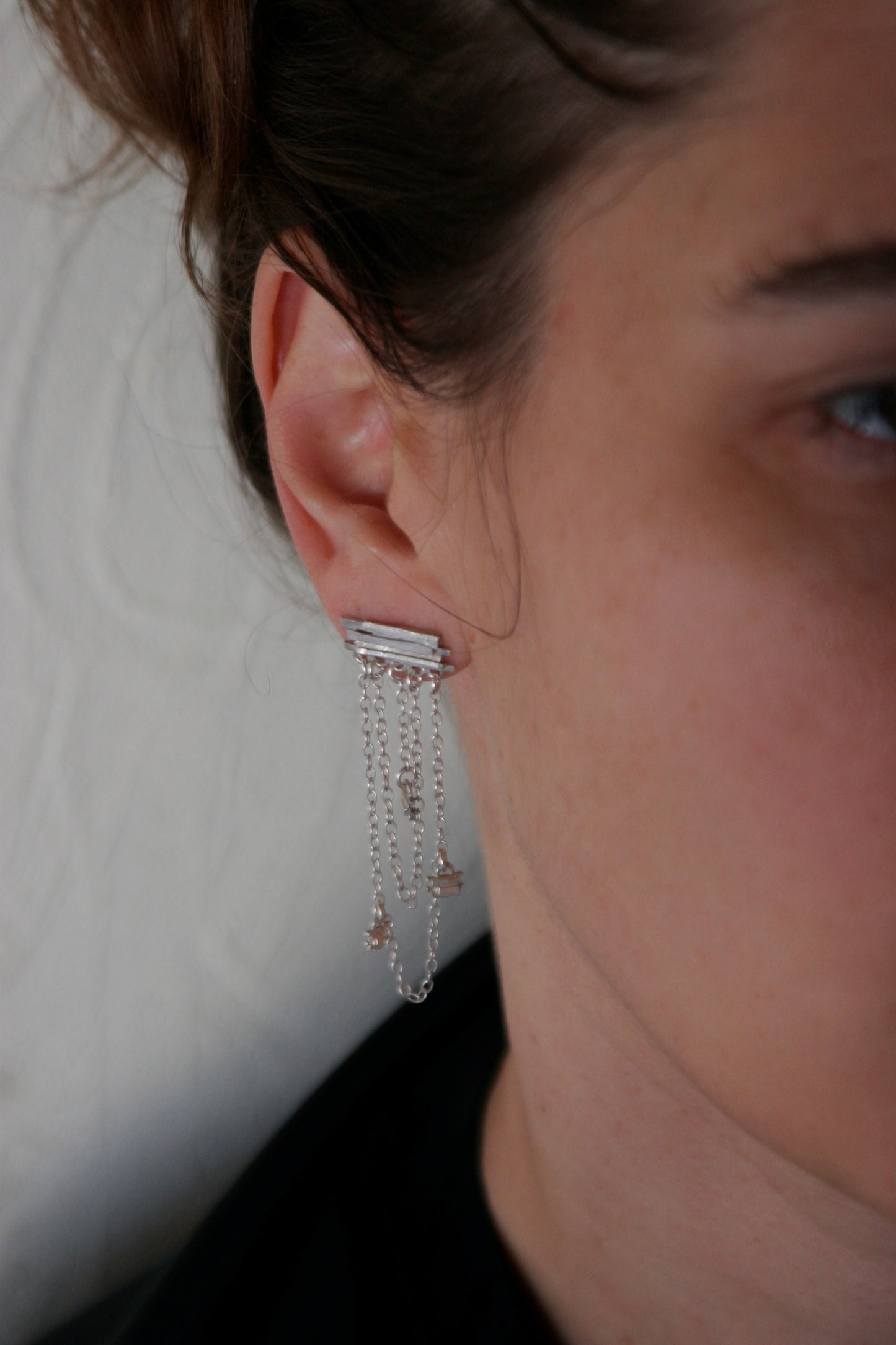 3-Element Sacred Stone Dangle Earrings